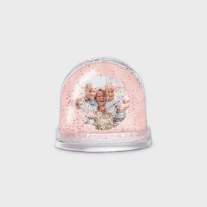 Gepersonaliseerde Glitter Sneeuwbol